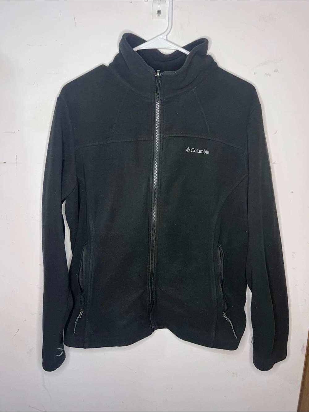 Colombia Womens Black Full Zip Jacket
